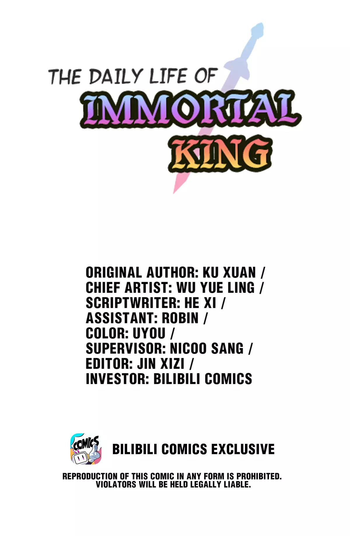 The Daily Life Of Immortal King - 133 page 1-7ebc6954