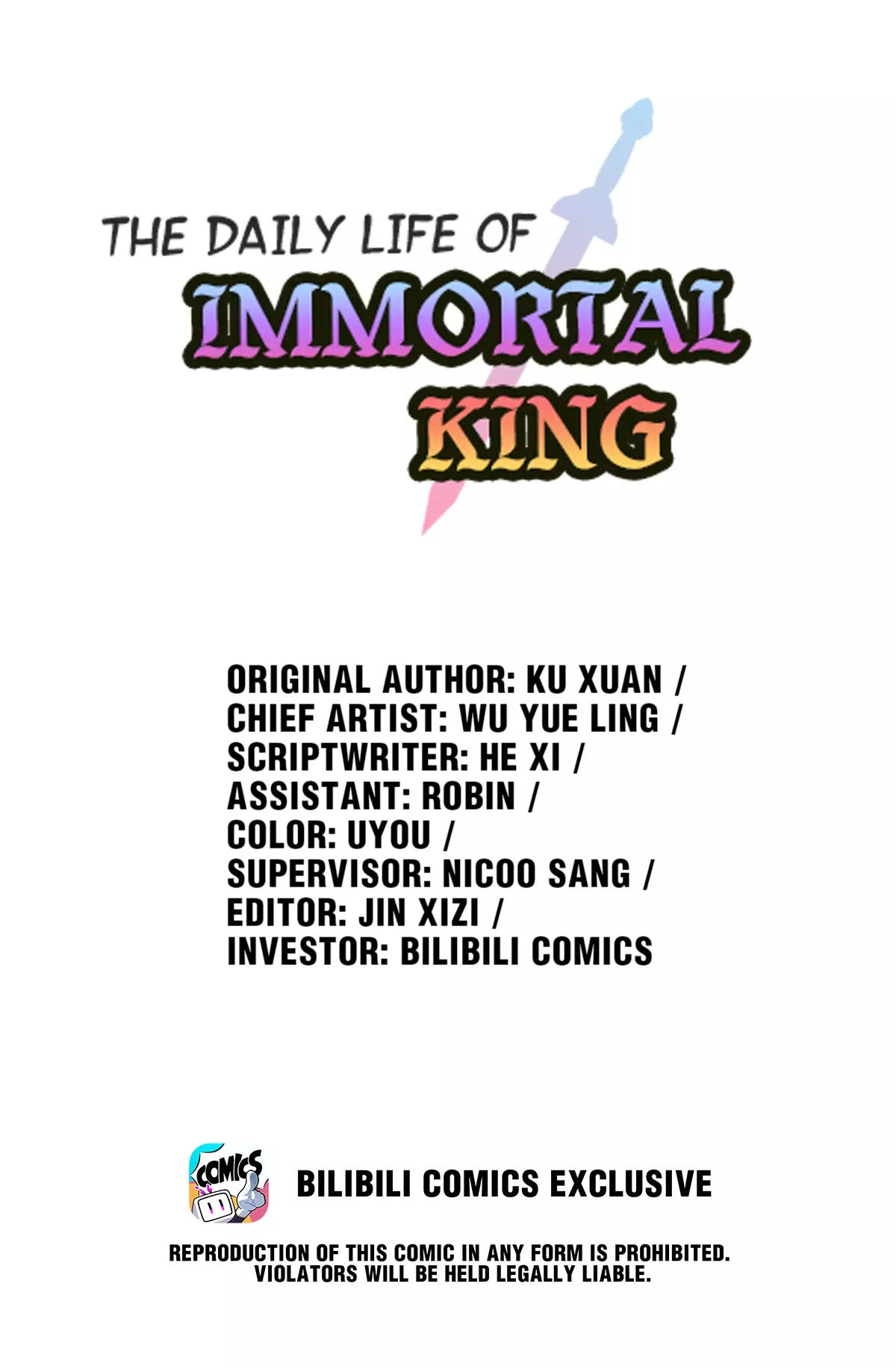 The Daily Life Of Immortal King - 135 page 1-e7e70ee6