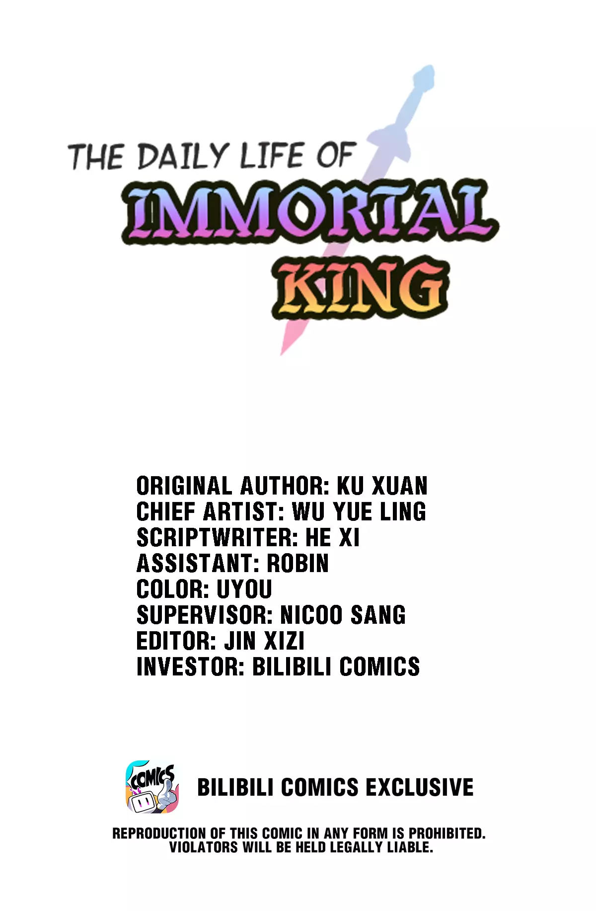 The Daily Life Of Immortal King - 138 page 1-0e1eb5c8