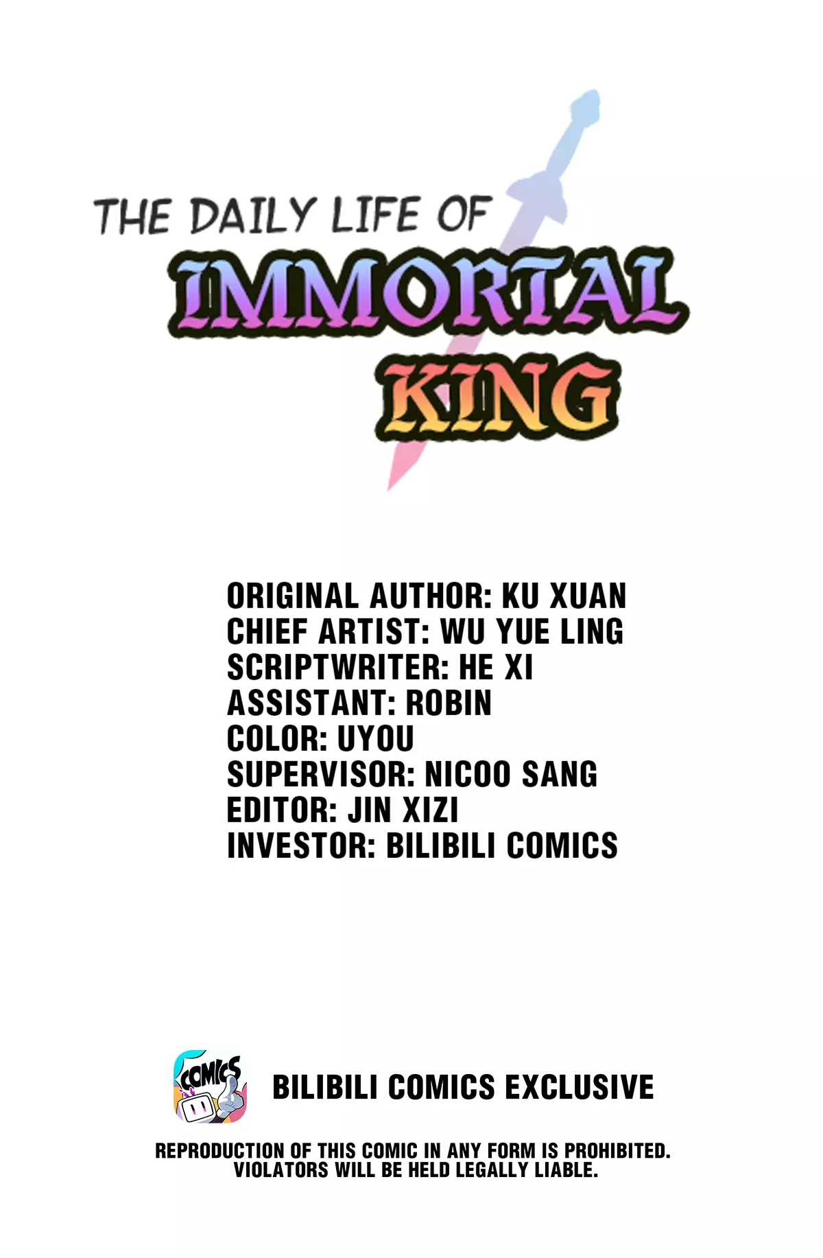 The Daily Life Of Immortal King - 151 page 1-da1d5056