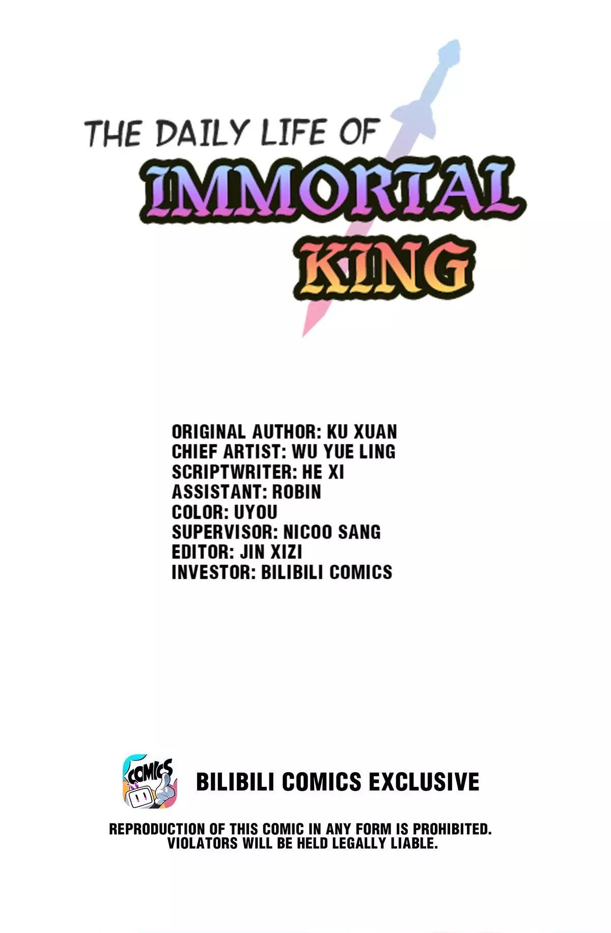 The Daily Life Of Immortal King - 43 page 1