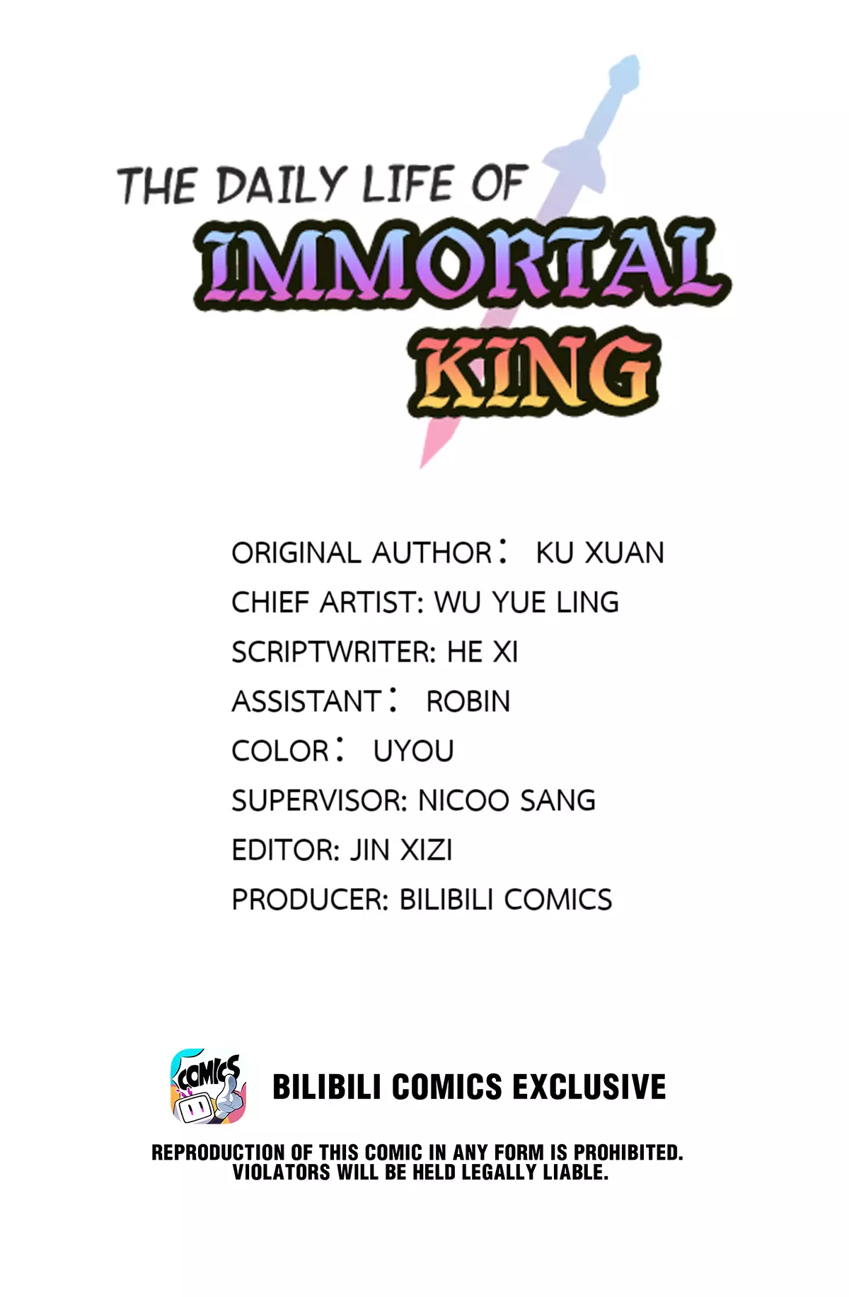 The Daily Life Of Immortal King - 54 page 1-a563c87c