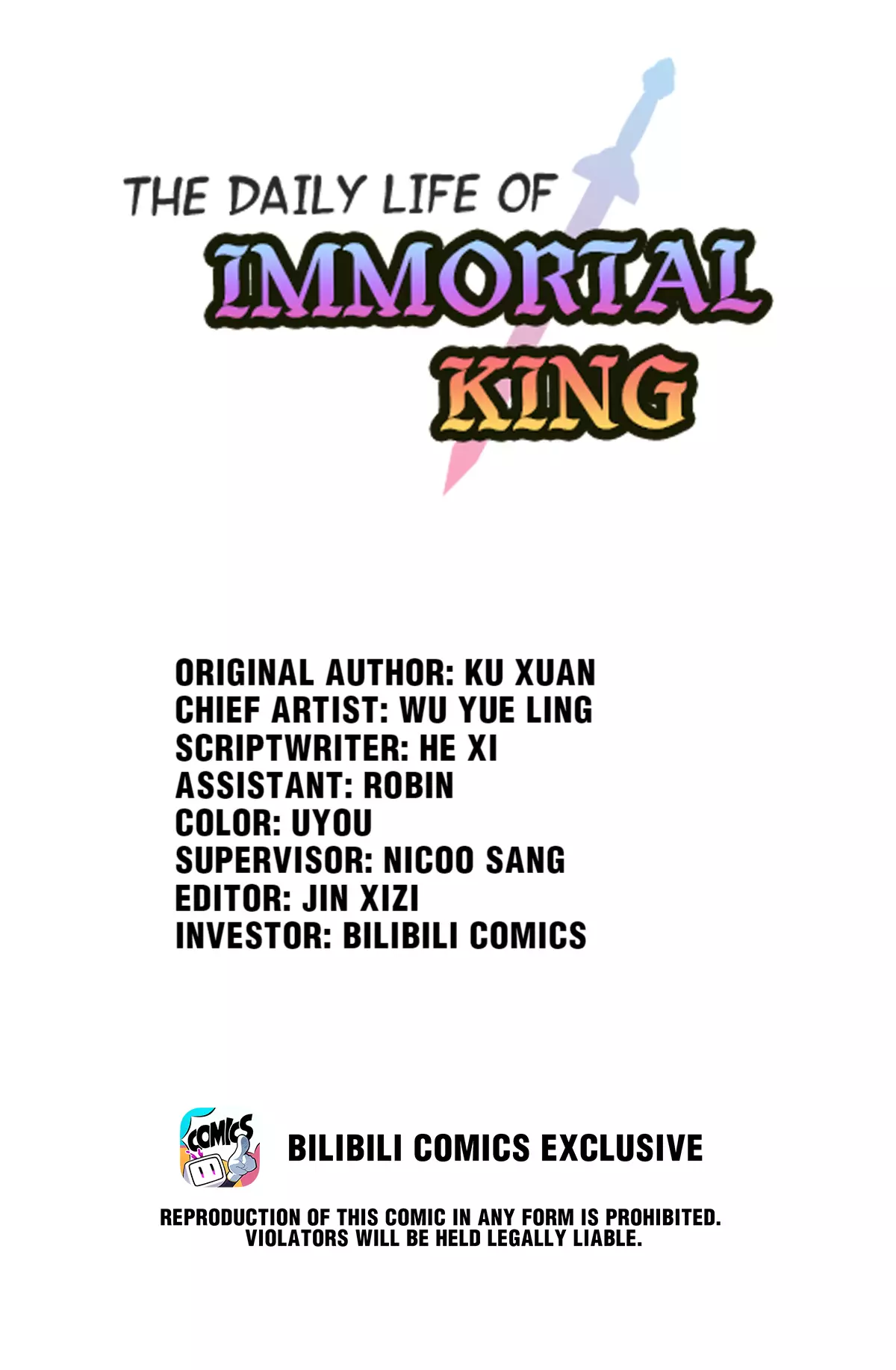 The Daily Life Of Immortal King - 61.1 page 1