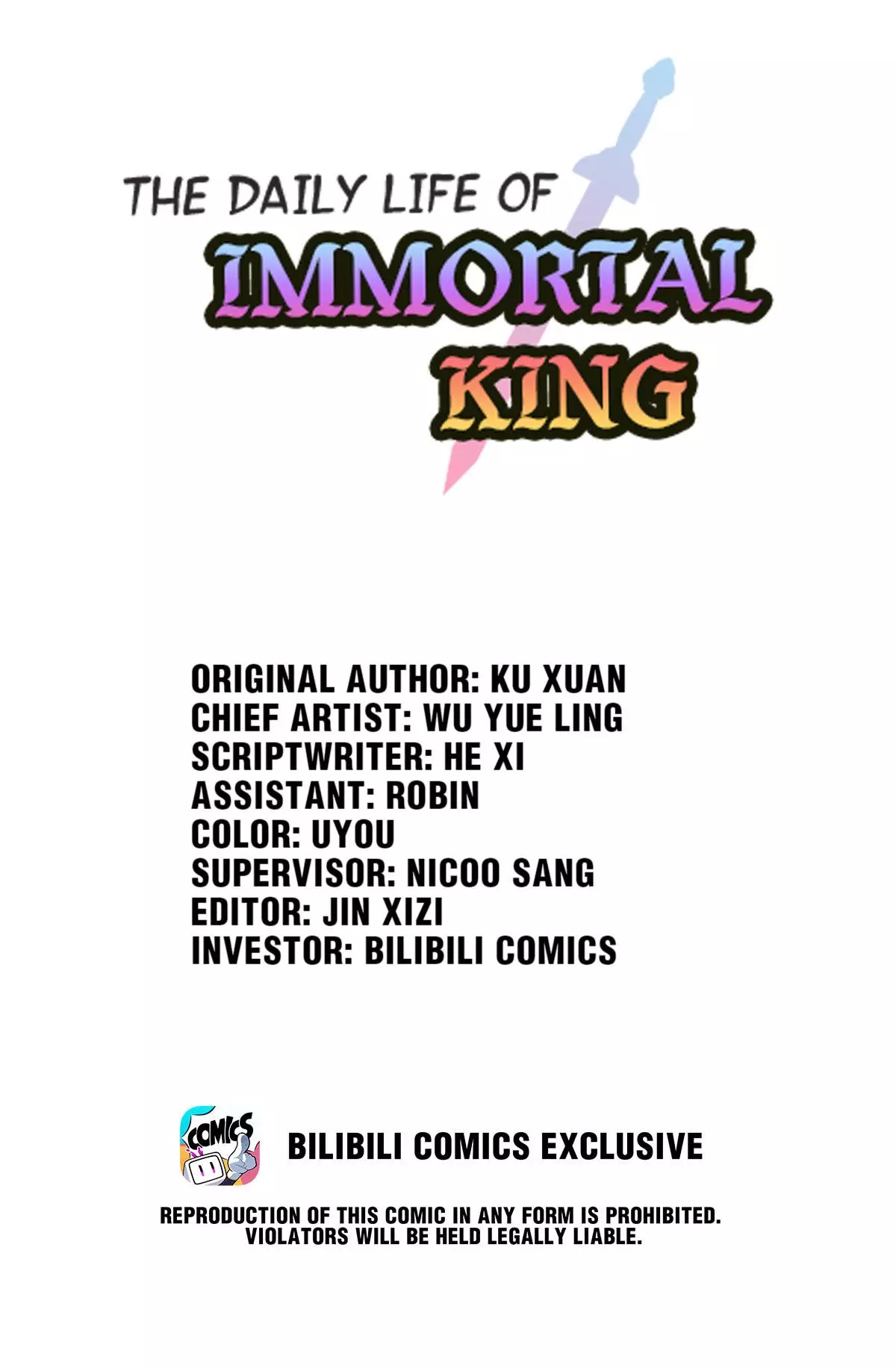 The Daily Life Of Immortal King - 62 page 1-e064c18d