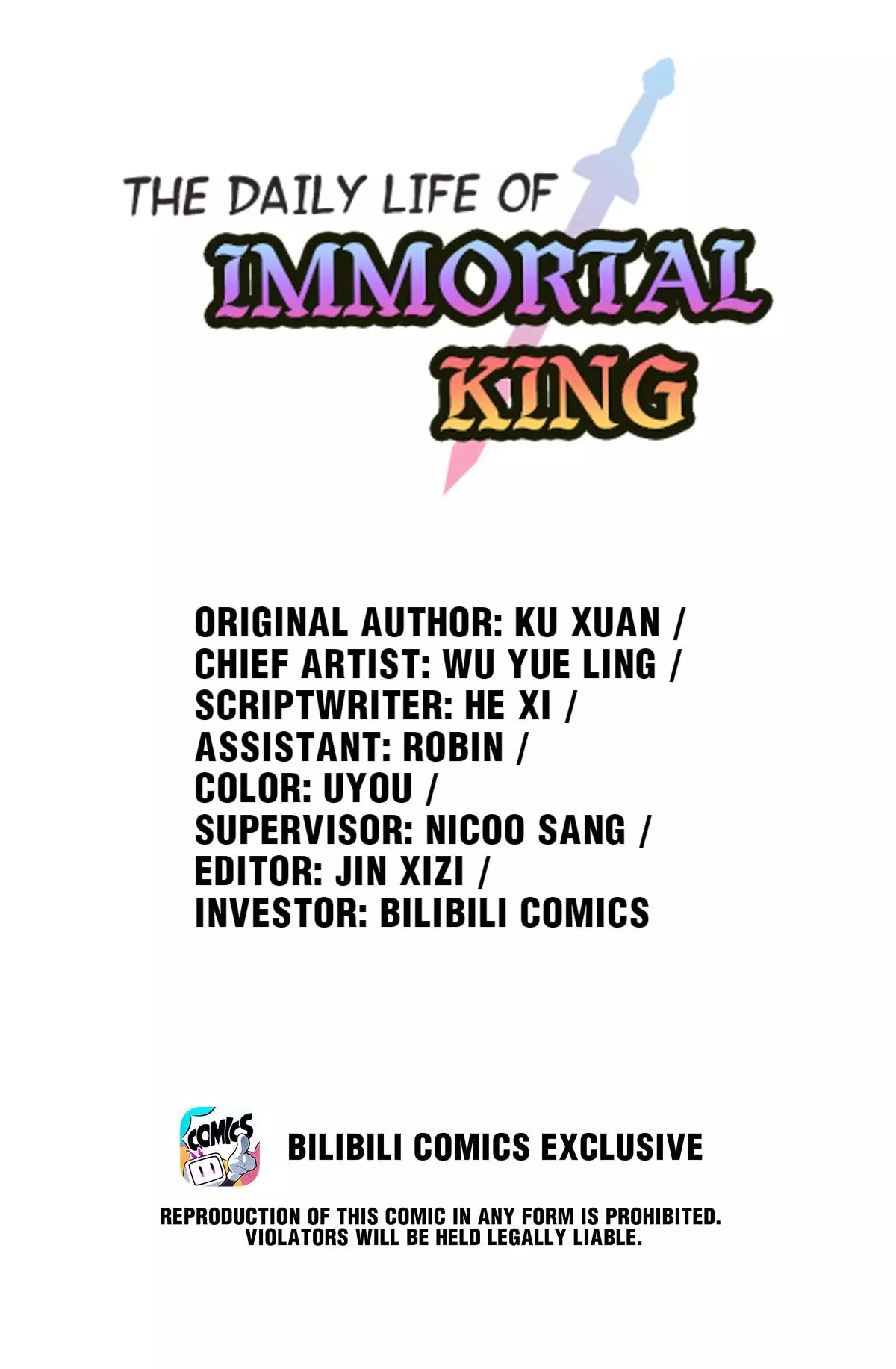 The Daily Life Of Immortal King - 63 page 1-301d81d2