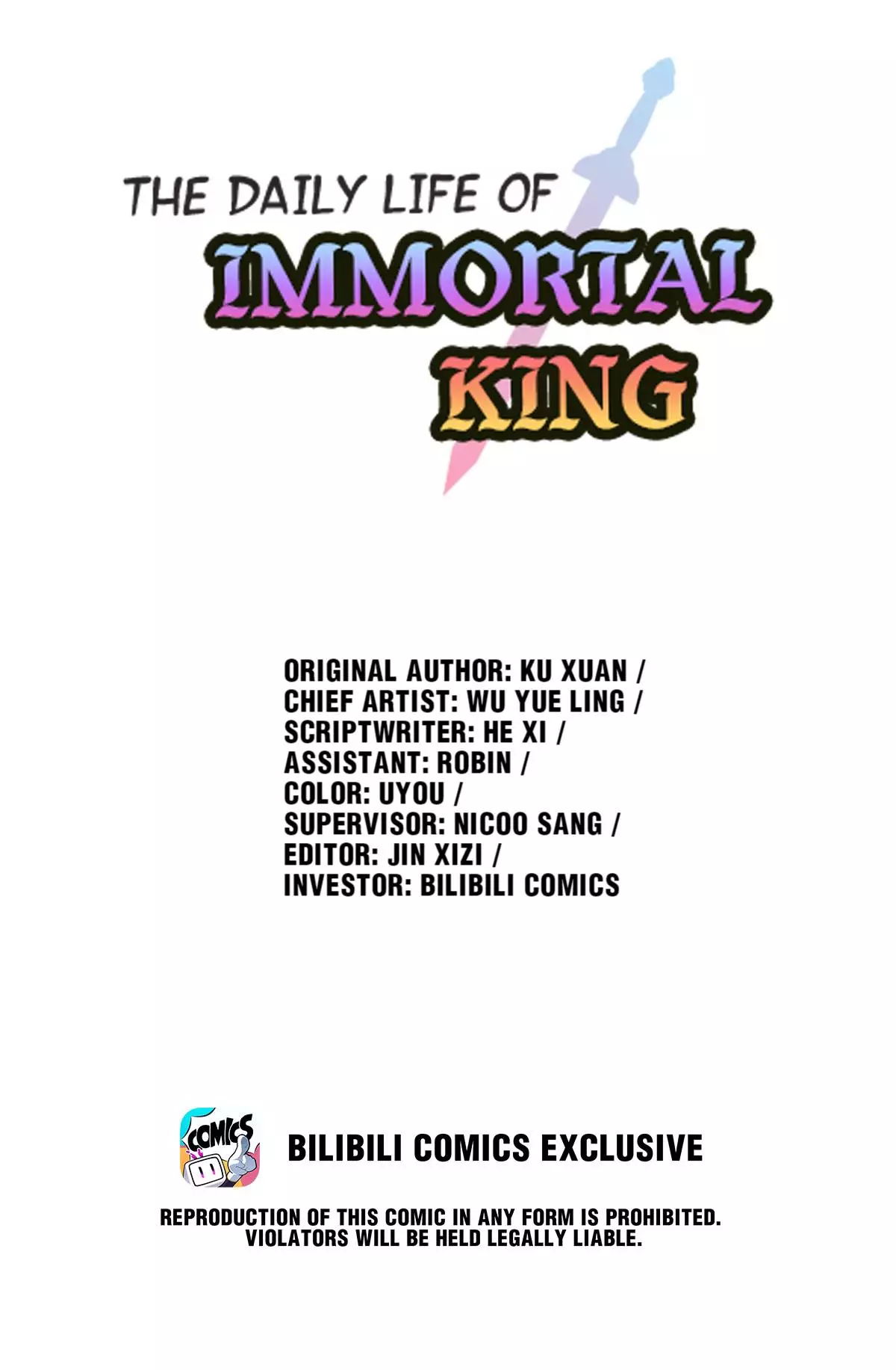 The Daily Life Of Immortal King - 64 page 1-df569d75