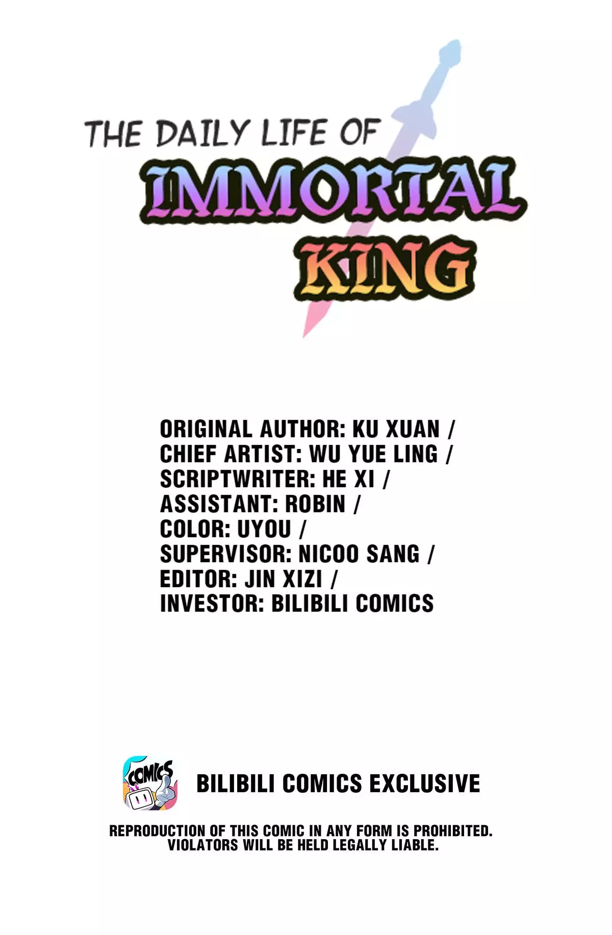 The Daily Life Of Immortal King - 68 page 1-c2aa0ce6