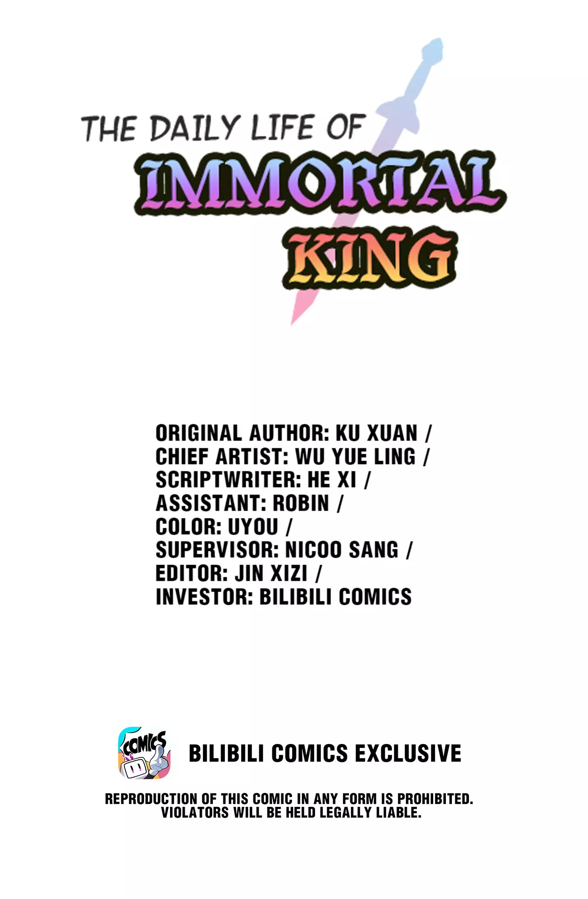 The Daily Life Of Immortal King - 71.1 page 1-582a8472