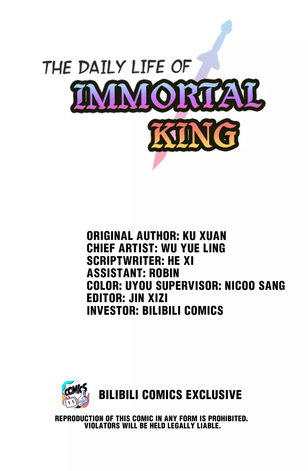 The Daily Life Of Immortal King - 72.1 page 1-a84154d3