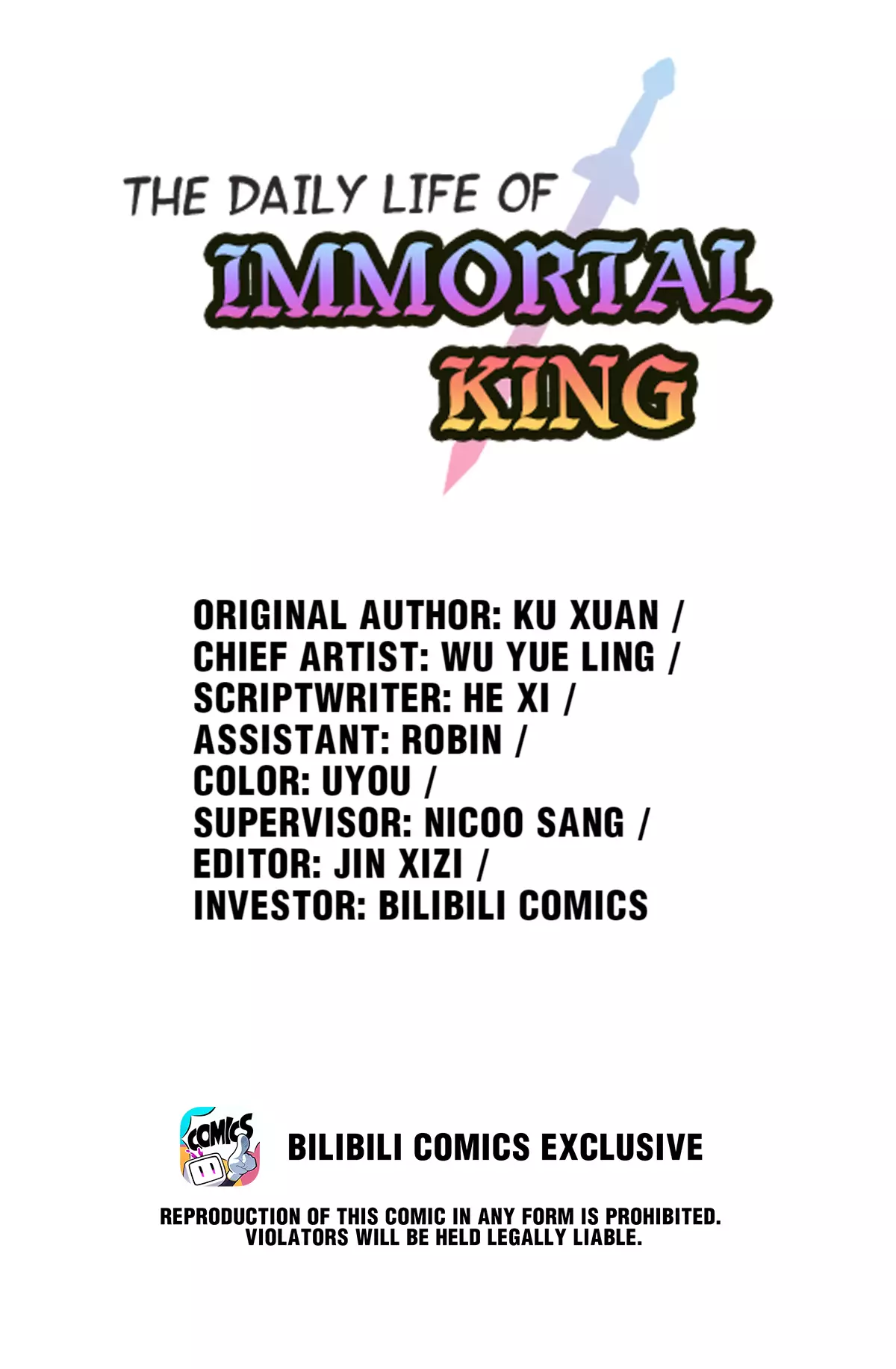 The Daily Life Of Immortal King - 81.1 page 1
