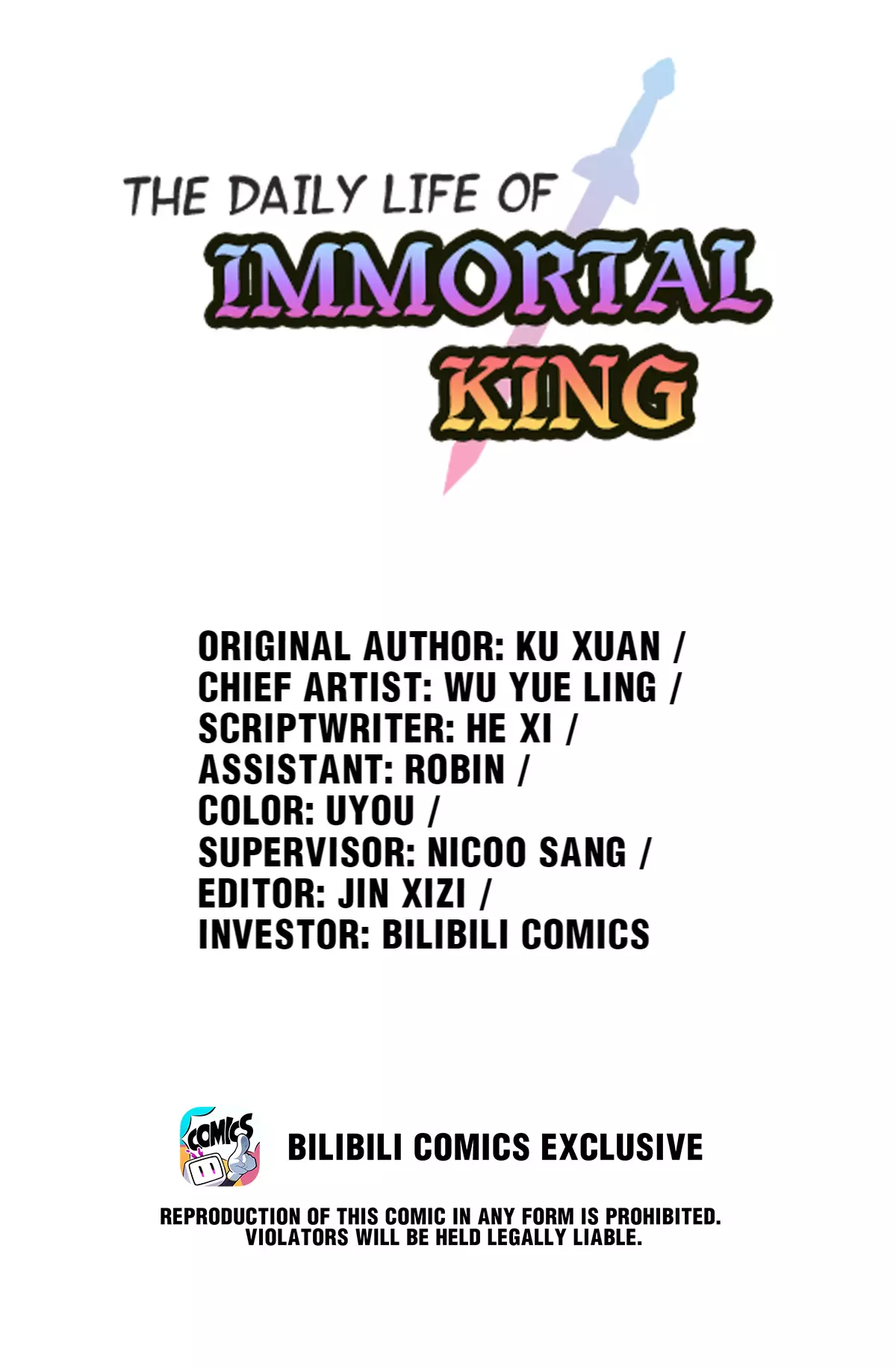 The Daily Life Of Immortal King - 99 page 1-301b55ea