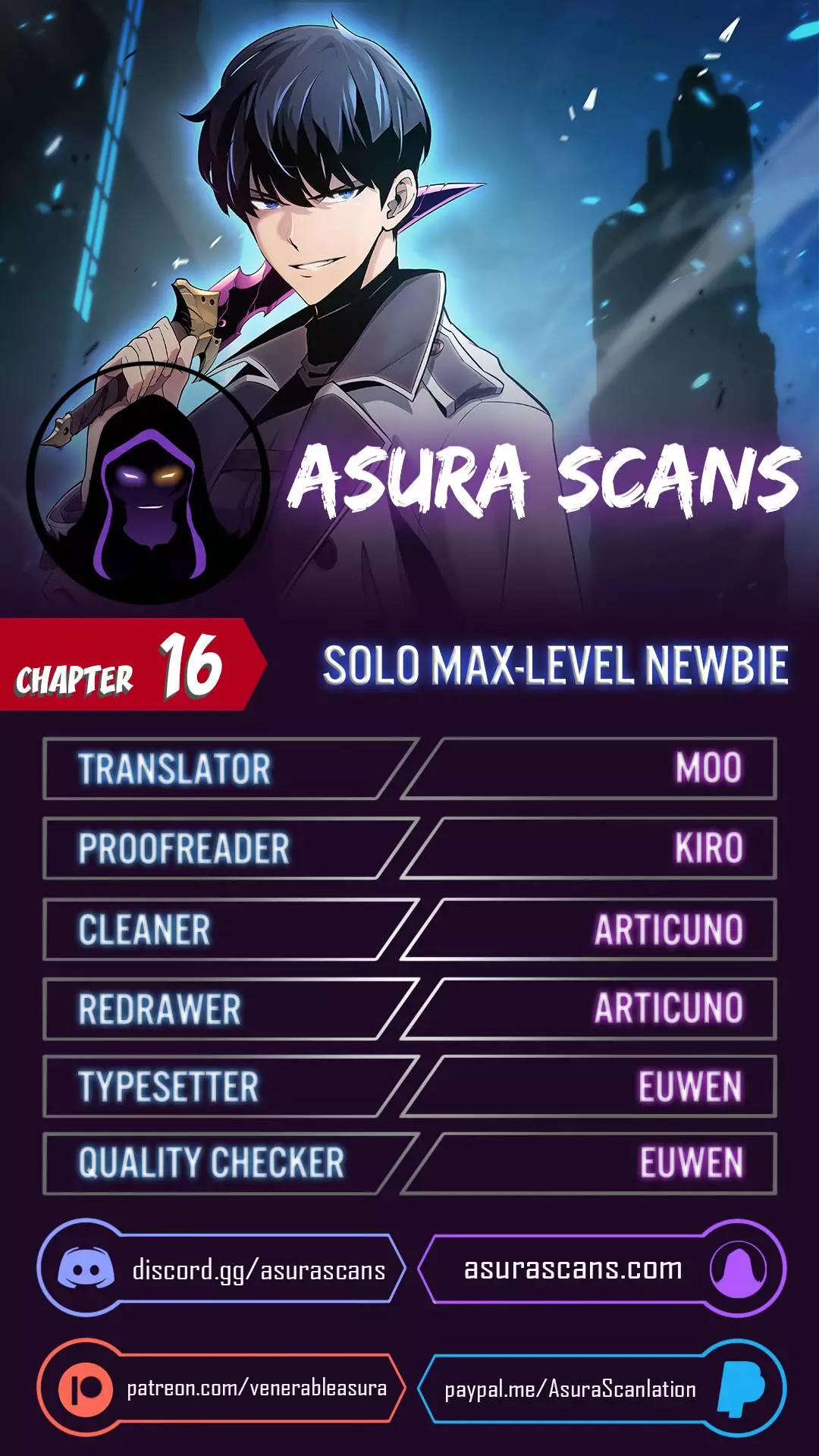 Solo Max-Level Newbie - 16 page 1