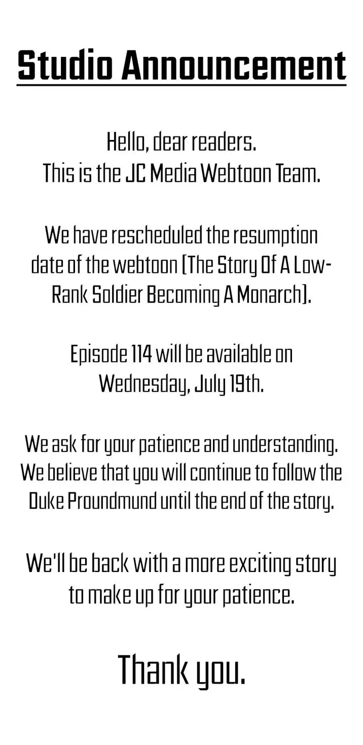 The Story Of A Low-Rank Soldier Becoming A Monarch - 113.1 page 2-b1eb1d90