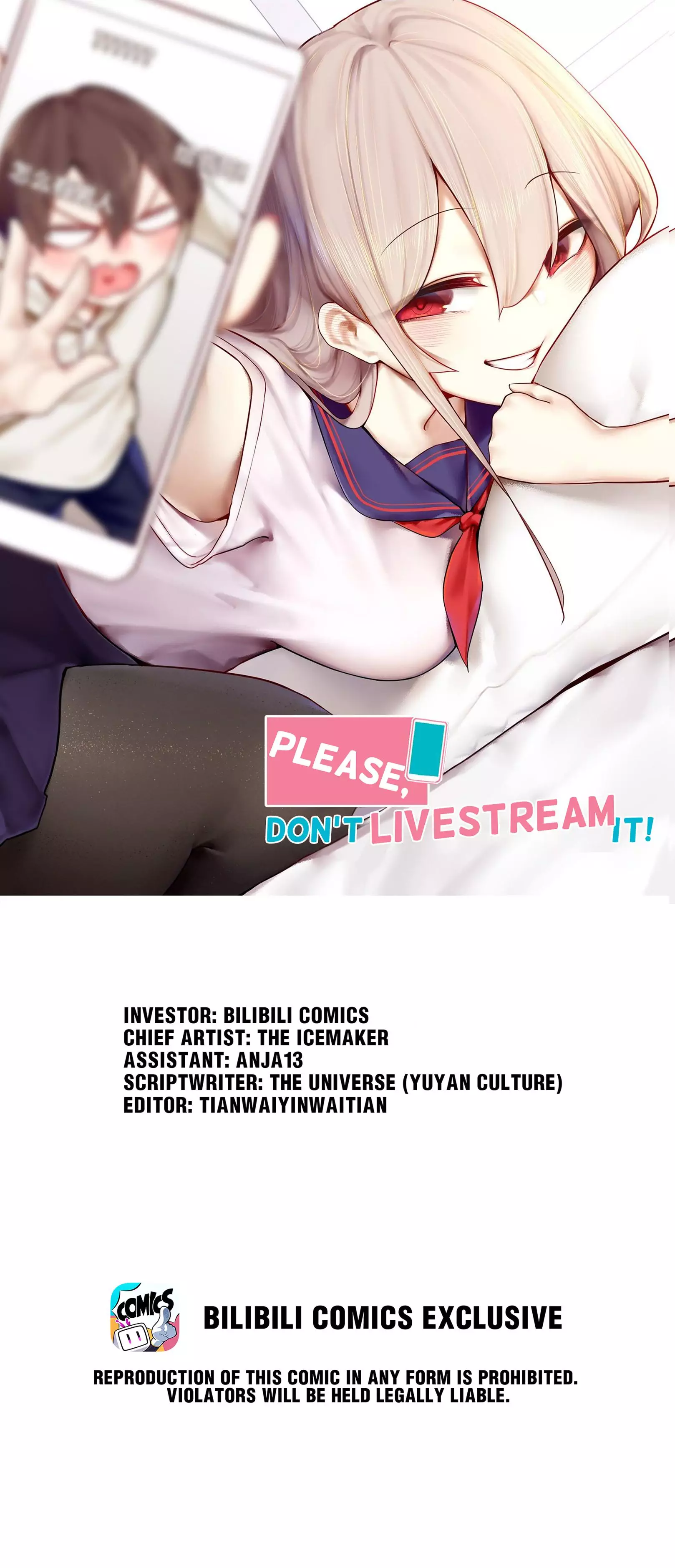 Please, Don't Livestream It! - 28.1 page 1