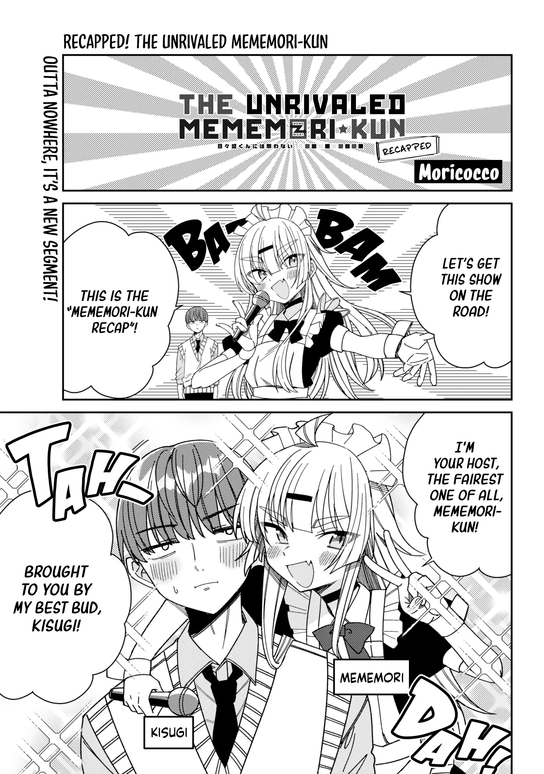 Unparalleled Mememori-Kun - 13.2 page 1-d6f91c01