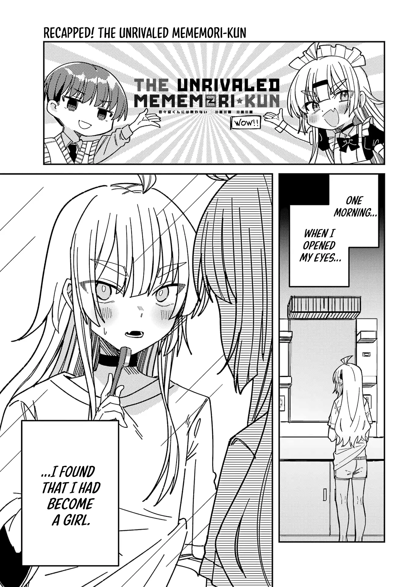 Unparalleled Mememori-Kun - 13.2 page 3-1c28f9db