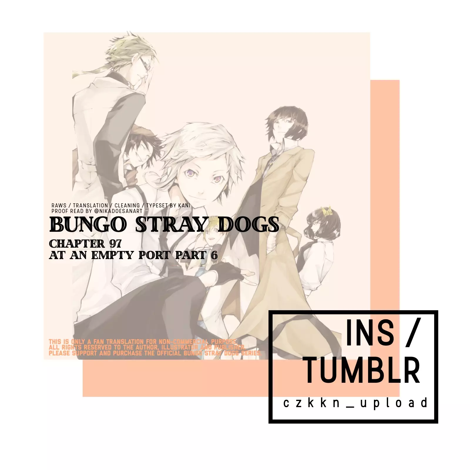 Bungou Stray Dogs - 97 page 1