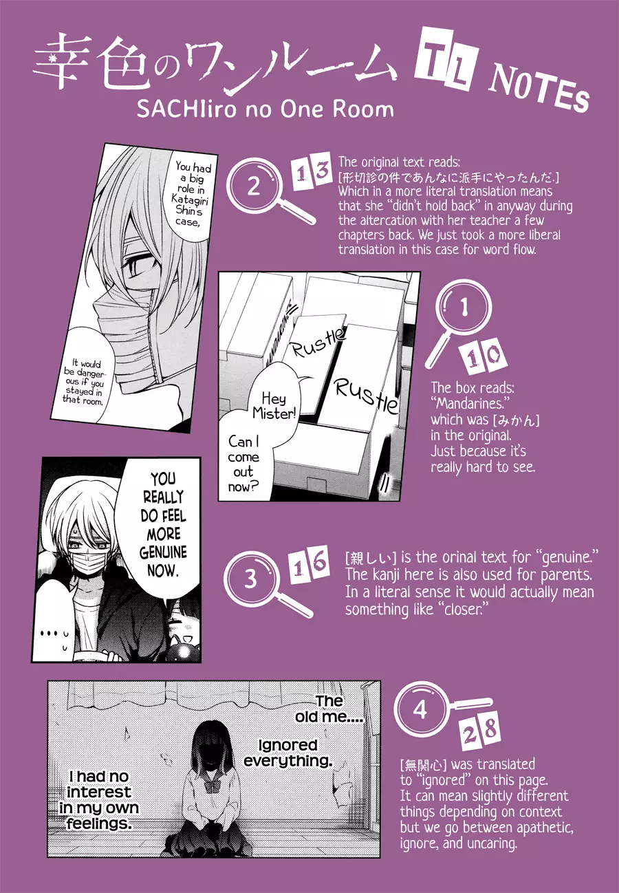 Sachi-Iro No One Room - 27 page 36