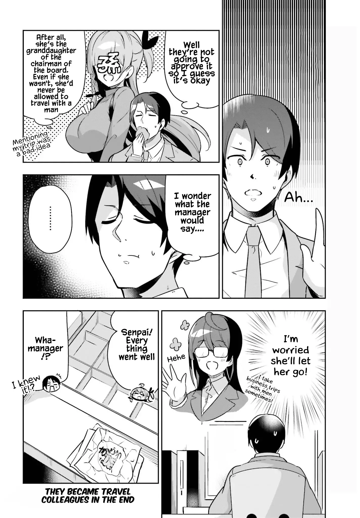 Senpai! Let's Have An Office Romance ♪ - 12 page 9