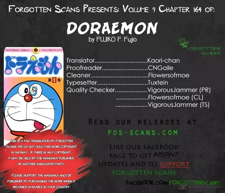 Doraemon - 164 page 1