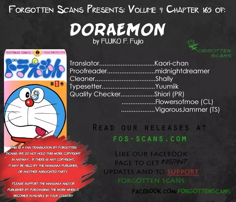 Doraemon - 165 page 1