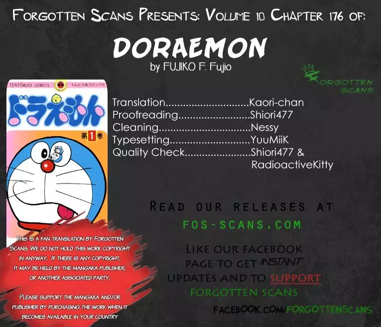 Doraemon - 176 page 1