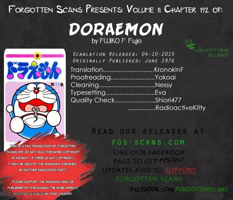 Doraemon - 192 page 1