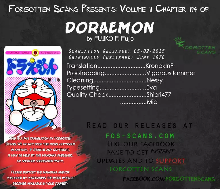 Doraemon - 194 page 1