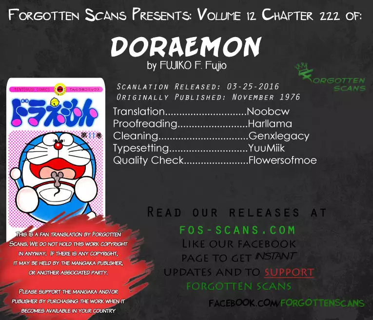 Doraemon - 222 page 1
