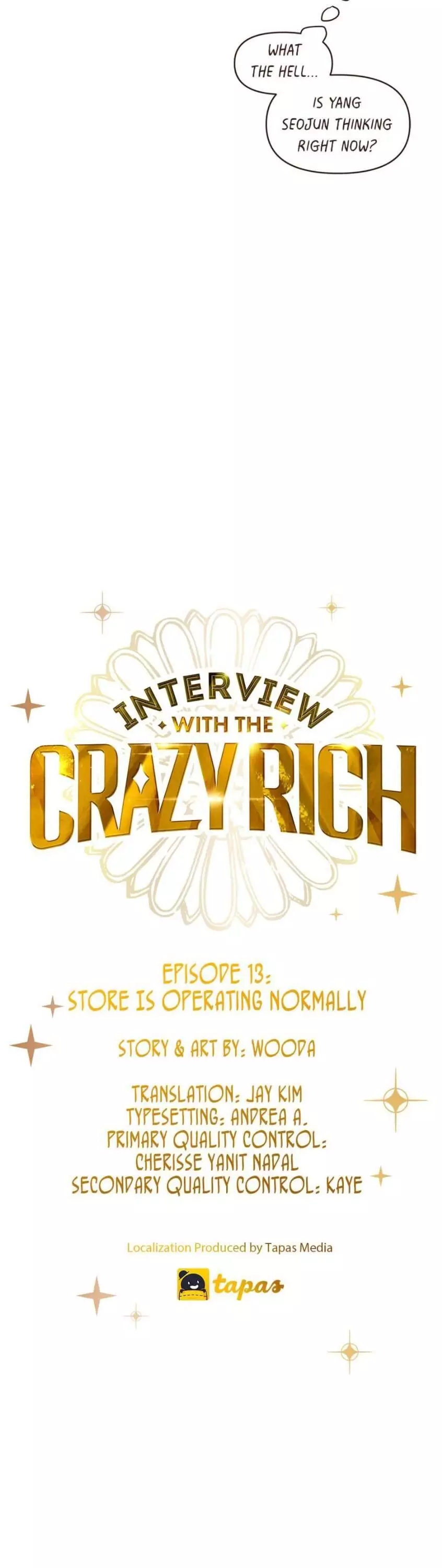 Interview With The Crazy Rich - 13 page 4