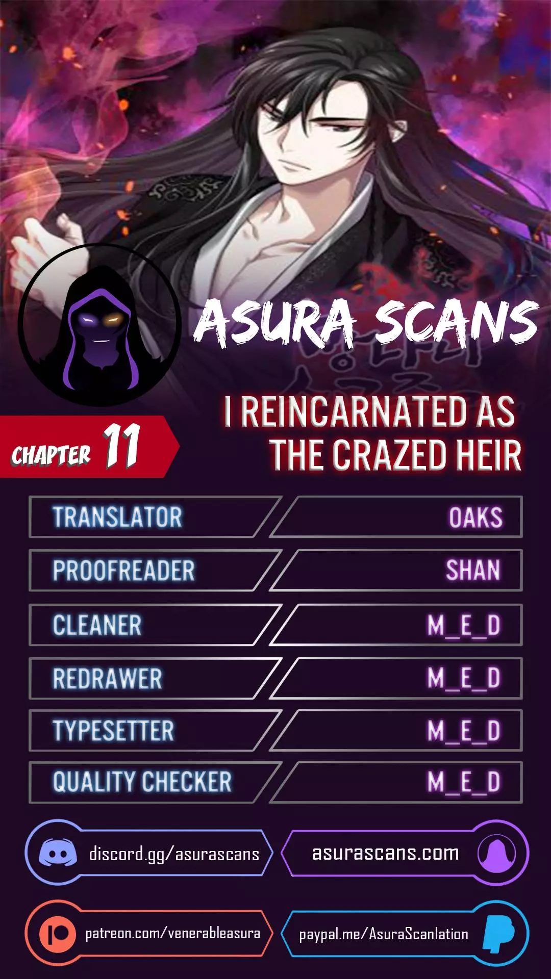 I Reincarnated As The Crazed Heir - 11 page 1