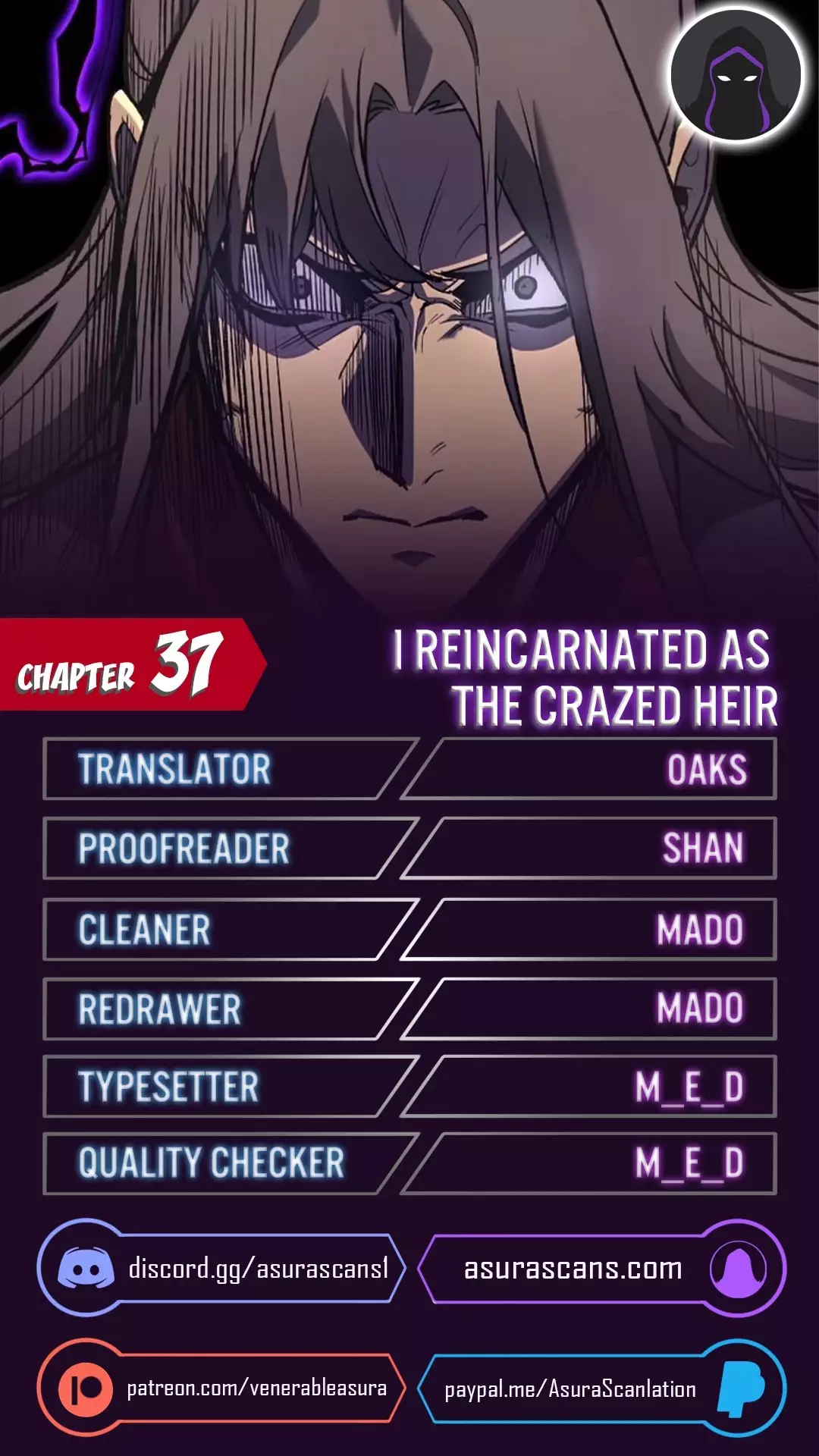 I Reincarnated As The Crazed Heir - 37 page 1-9f74bc8c