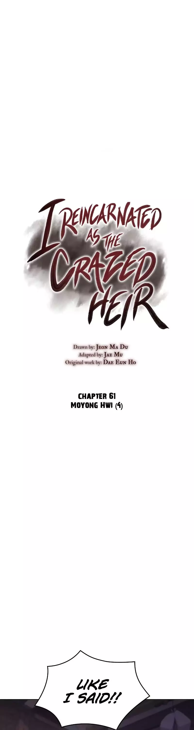 I Reincarnated As The Crazed Heir - 61 page 47-29ce665f
