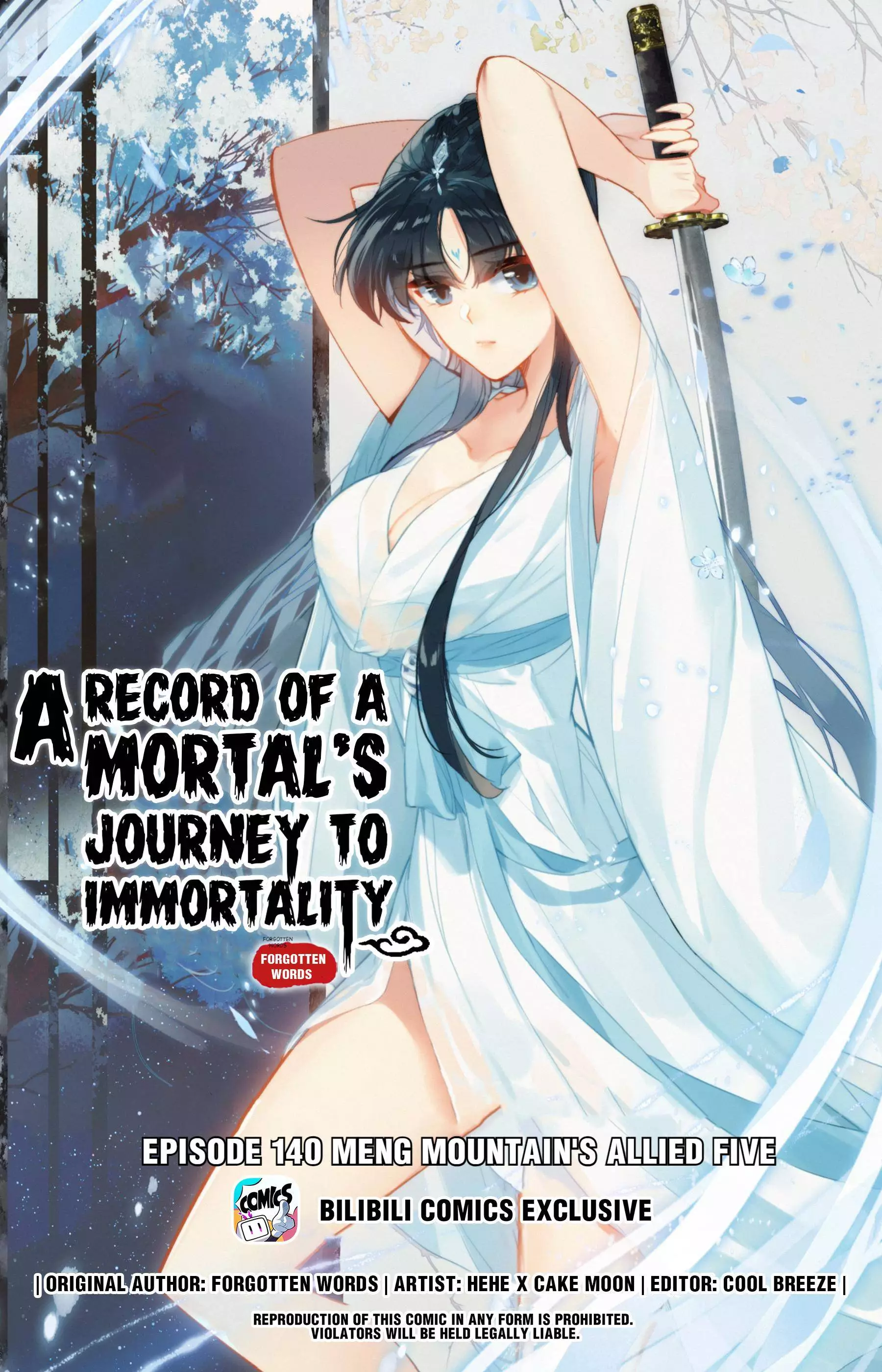 I Will Become An Immortal - 140 page 1-818e76fa