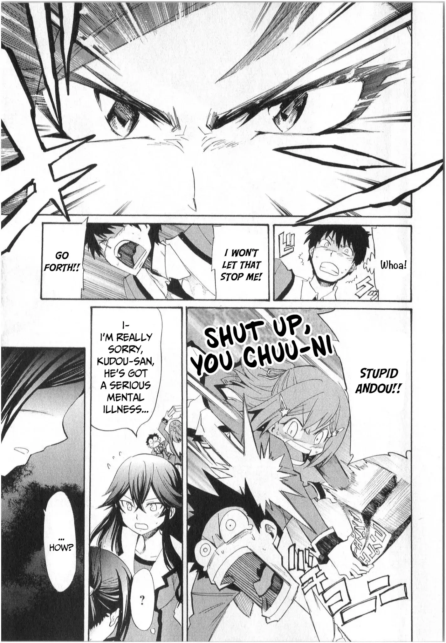 Inou Battle Wa Nichijoukei No Naka De - 5 page 8
