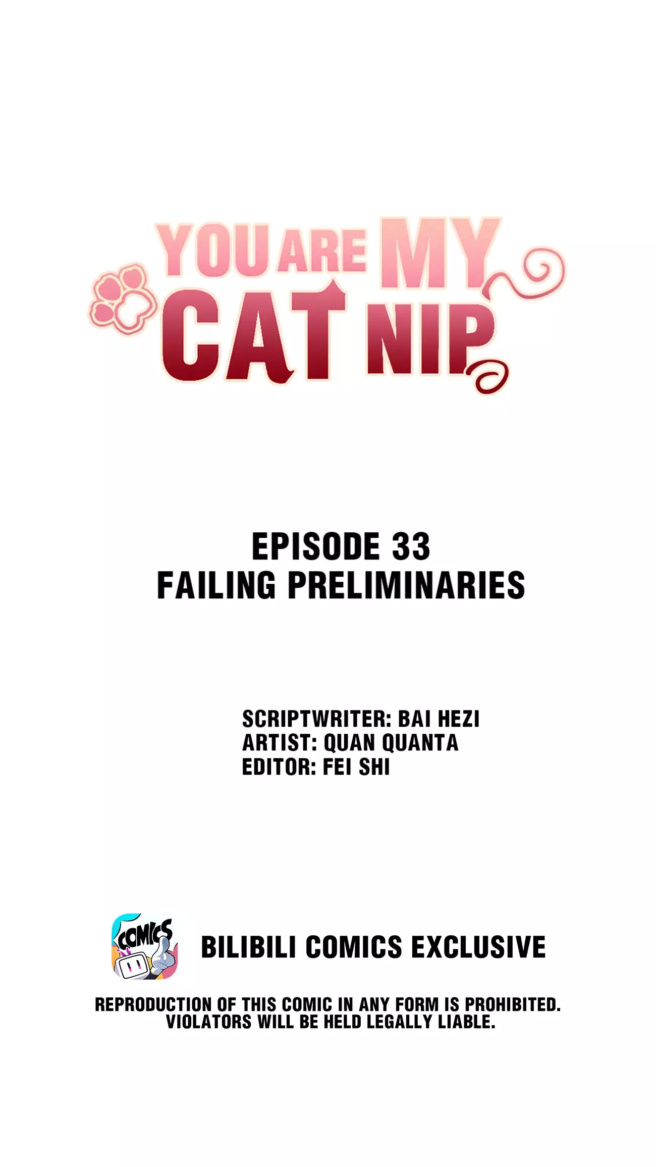 You Are My Catnip - 33 page 1-58beebc0