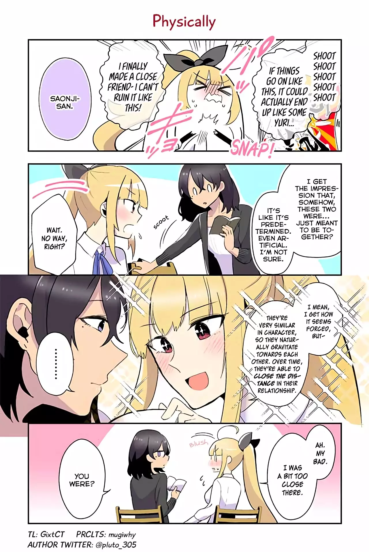 As A Result Of A Classmate's Obsession With Yuri, I Was Exposed As An Author - 20 page 1