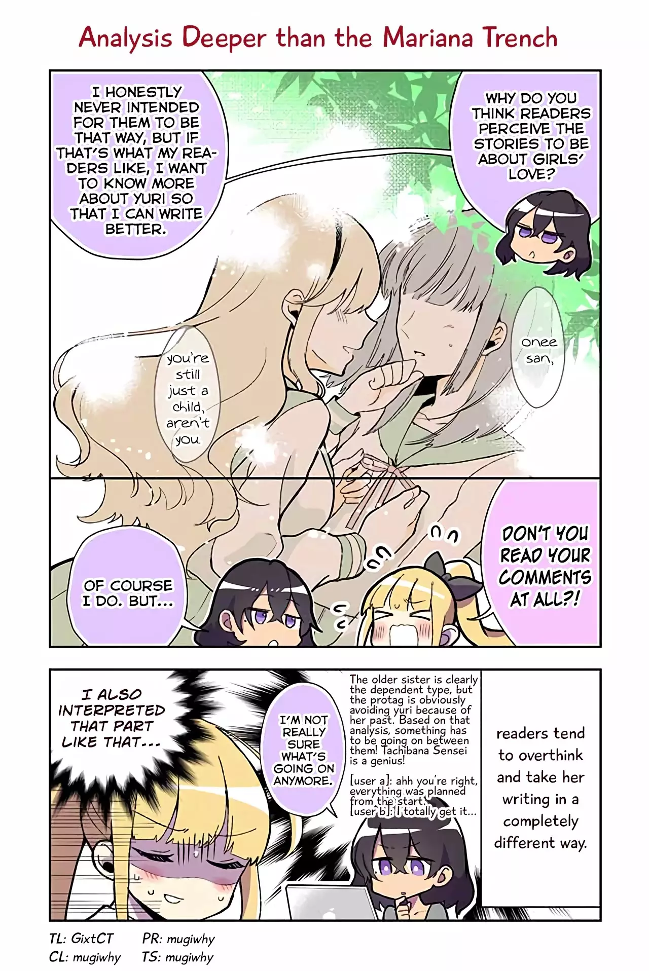 As A Result Of A Classmate's Obsession With Yuri, I Was Exposed As An Author - 7 page 1
