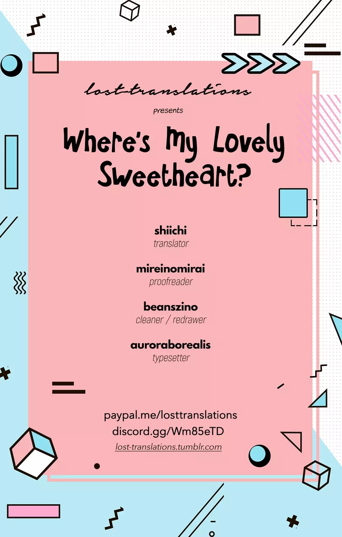 Where's My Lovely Sweetheart? - 18 page 1-ef4e97e3