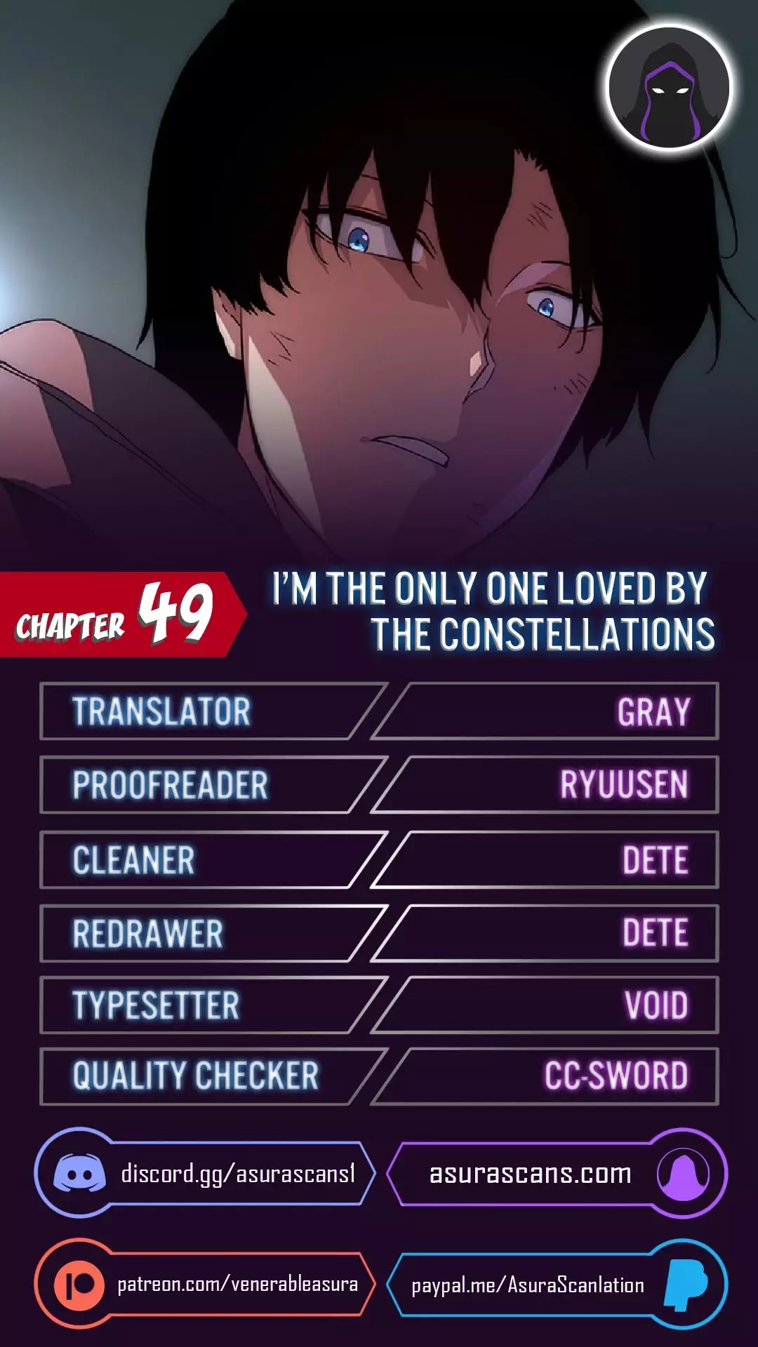 I'm The Only One Loved By The Constellations! - 49 page 1-692aa786