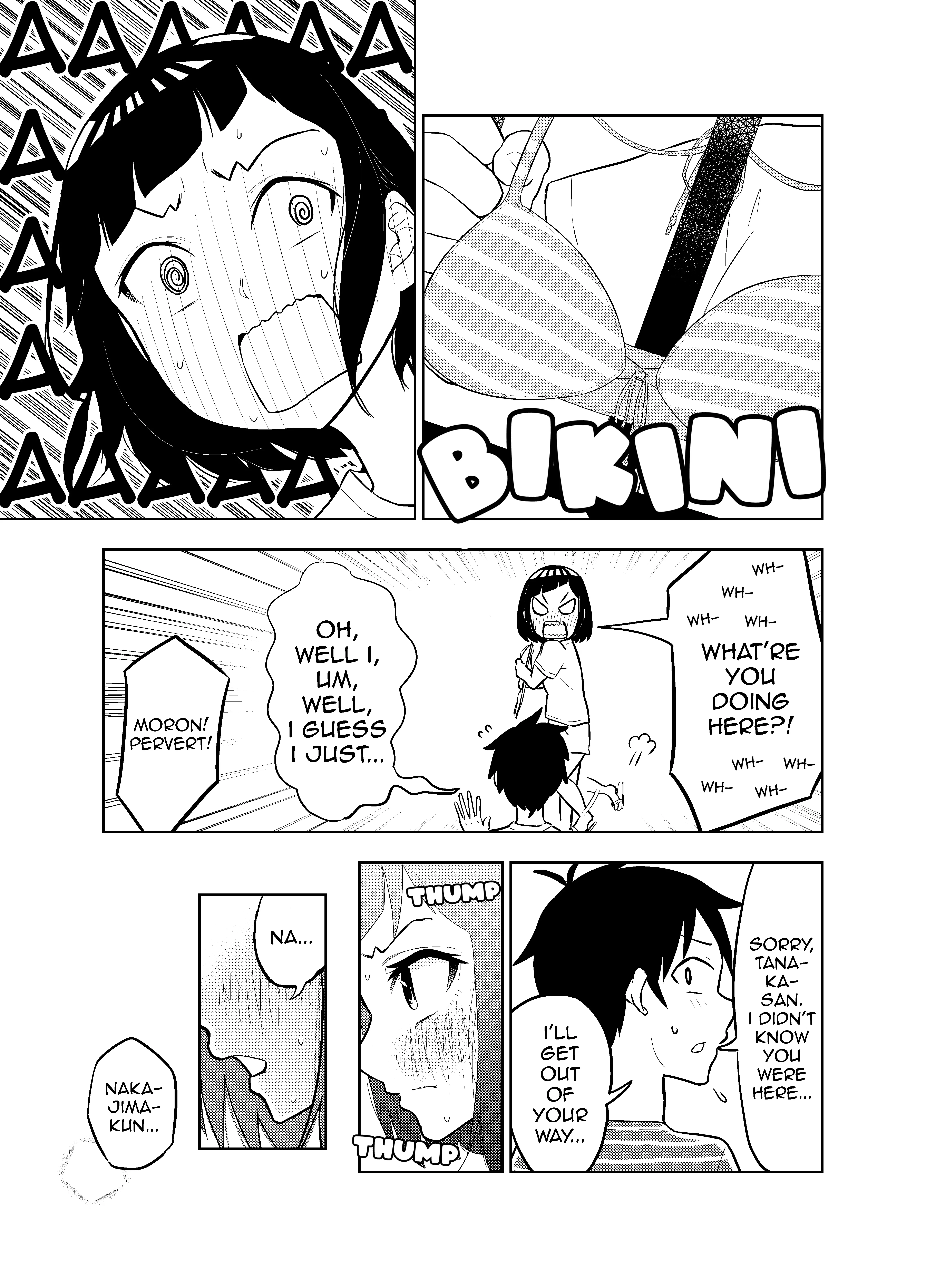 My Classmate Tanaka-San Is Super Scary - 12 page 3
