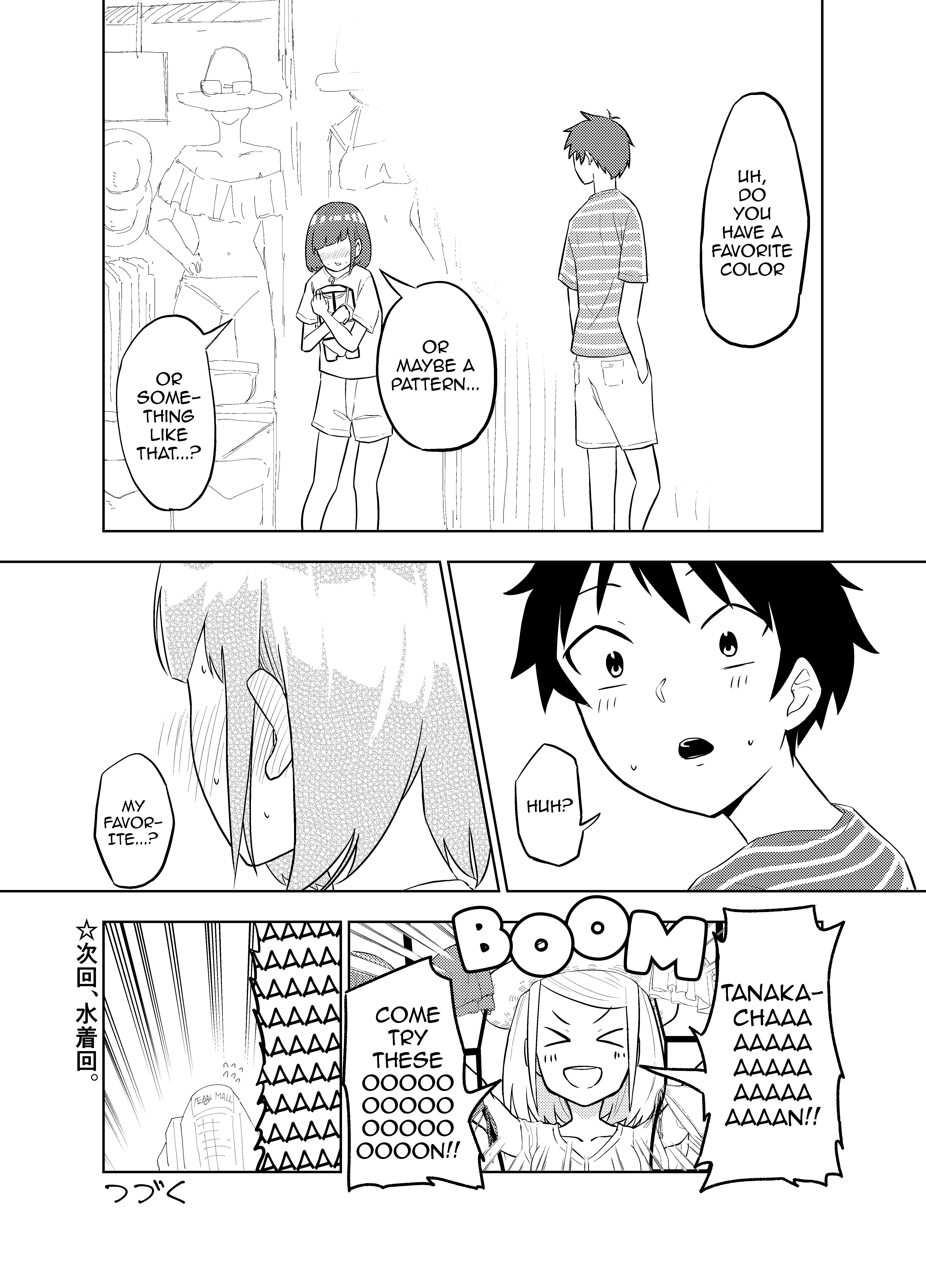 My Classmate Tanaka-San Is Super Scary - 12 page 4