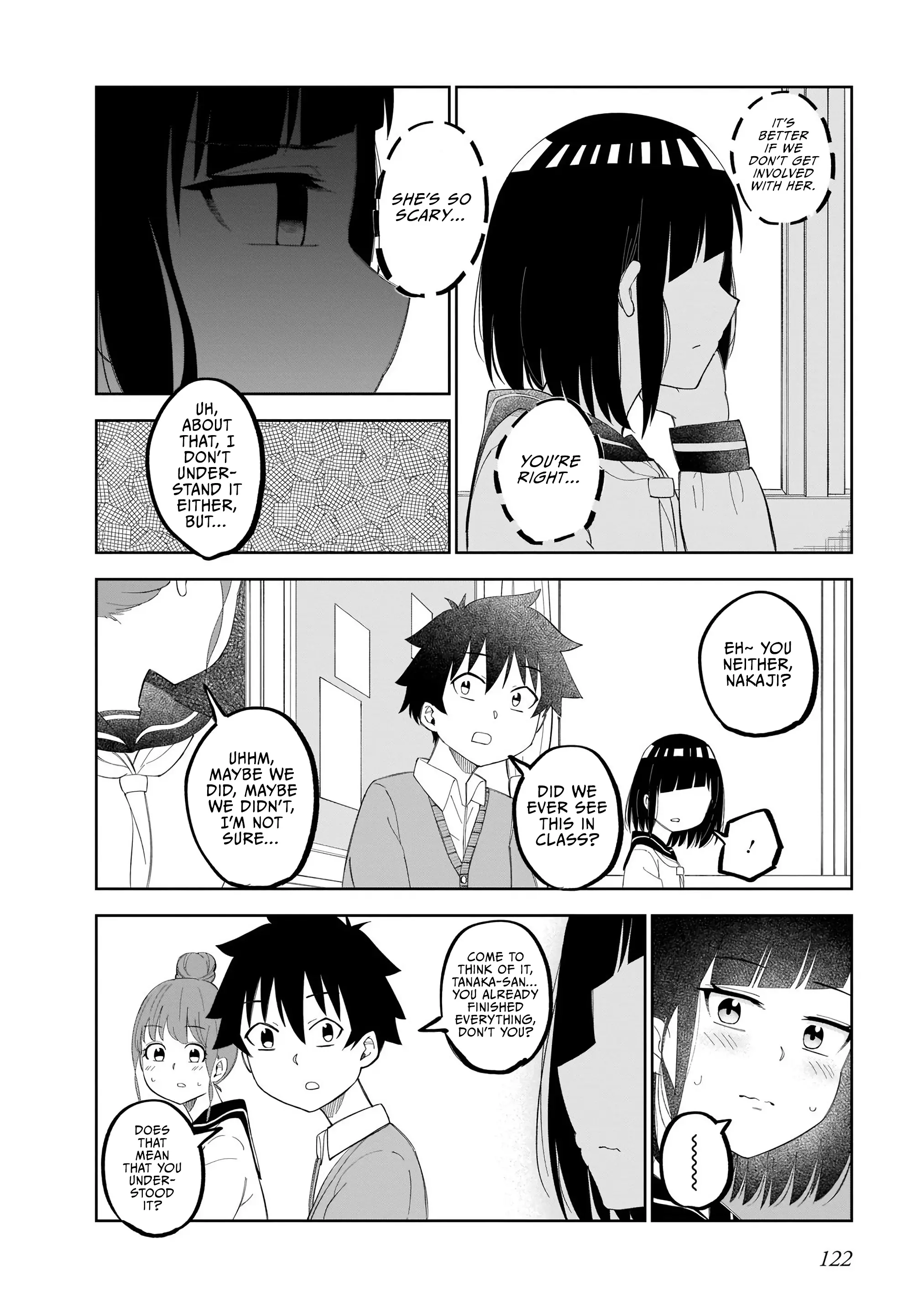 My Classmate Tanaka-San Is Super Scary - 22 page 3