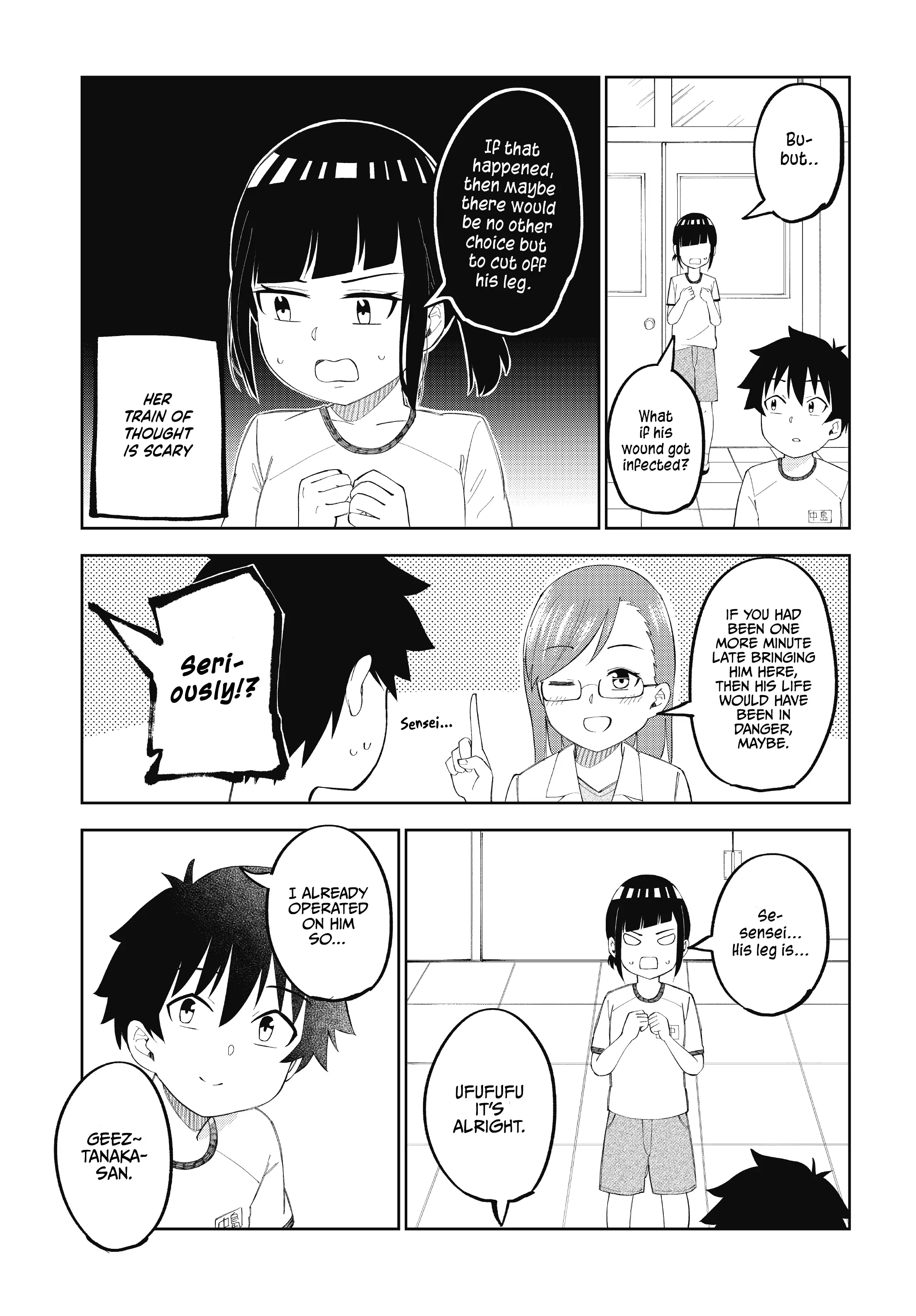 My Classmate Tanaka-San Is Super Scary - 24 page 4
