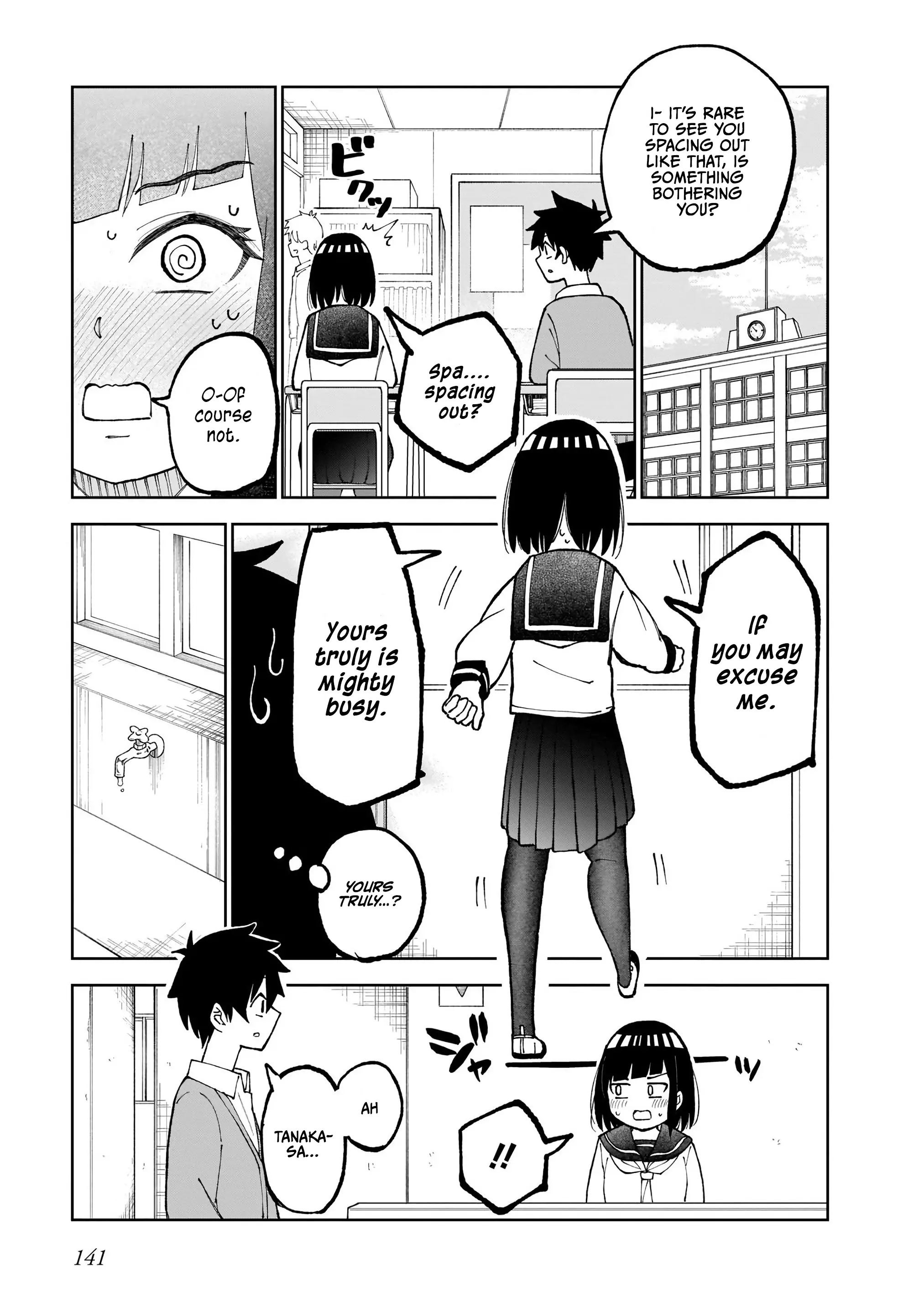 My Classmate Tanaka-San Is Super Scary - 26 page 4