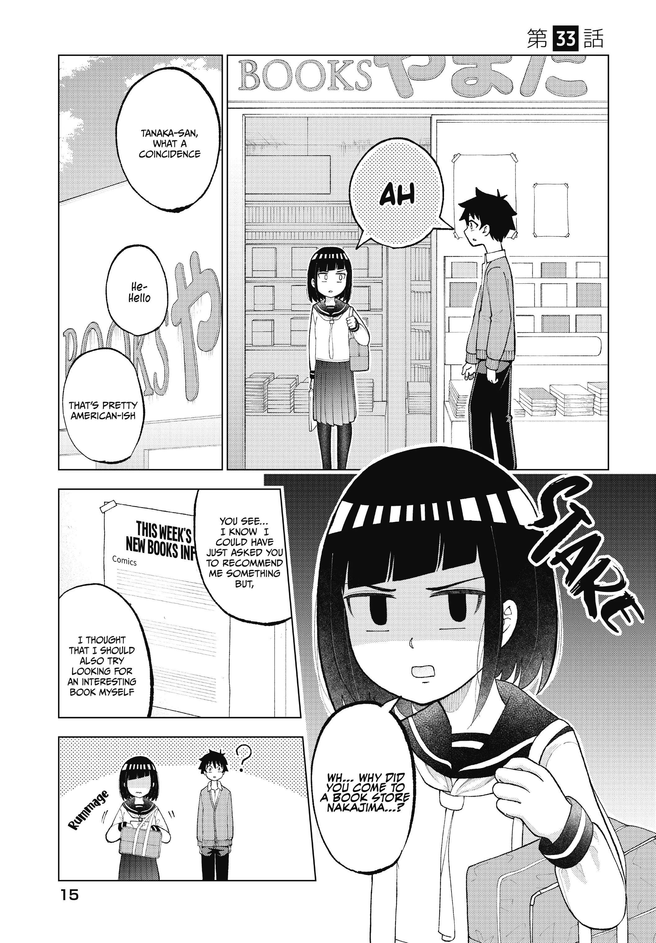 My Classmate Tanaka-San Is Super Scary - 33 page 2