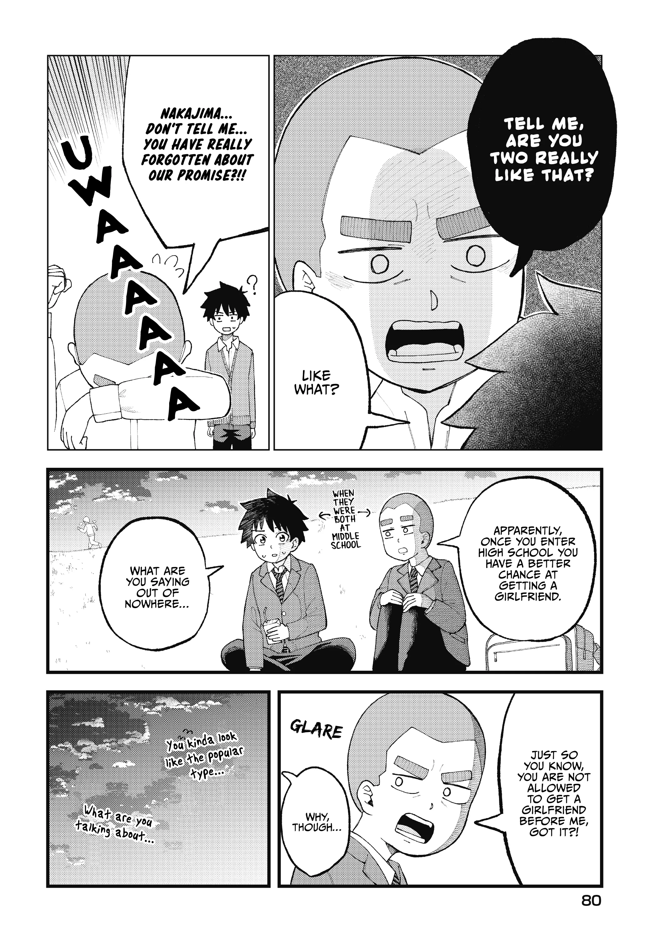 My Classmate Tanaka-San Is Super Scary - 35 page 3