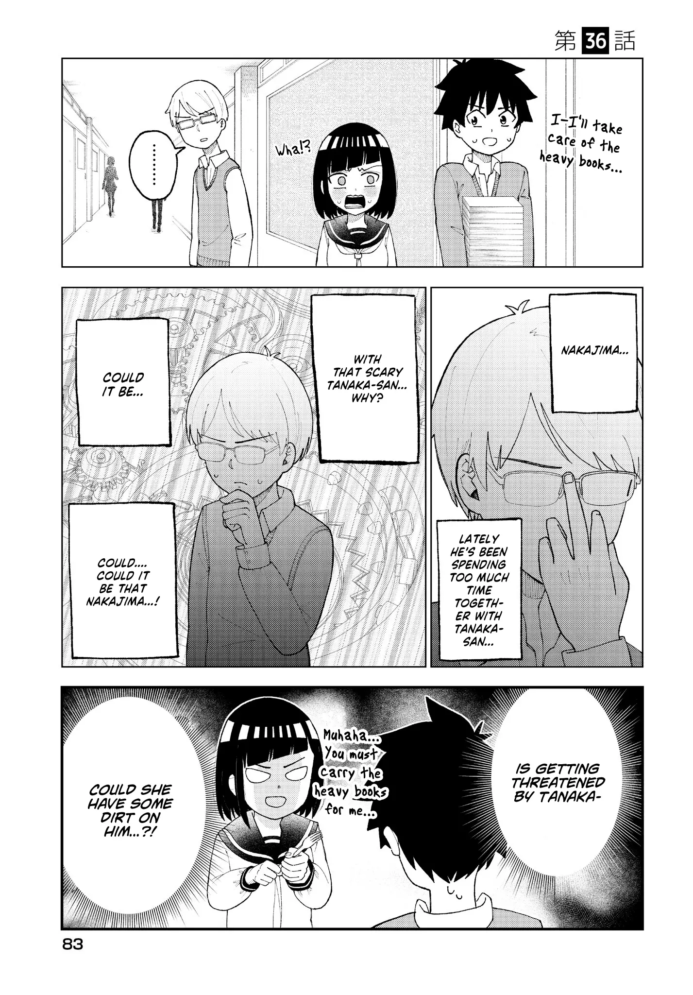 My Classmate Tanaka-San Is Super Scary - 36 page 2