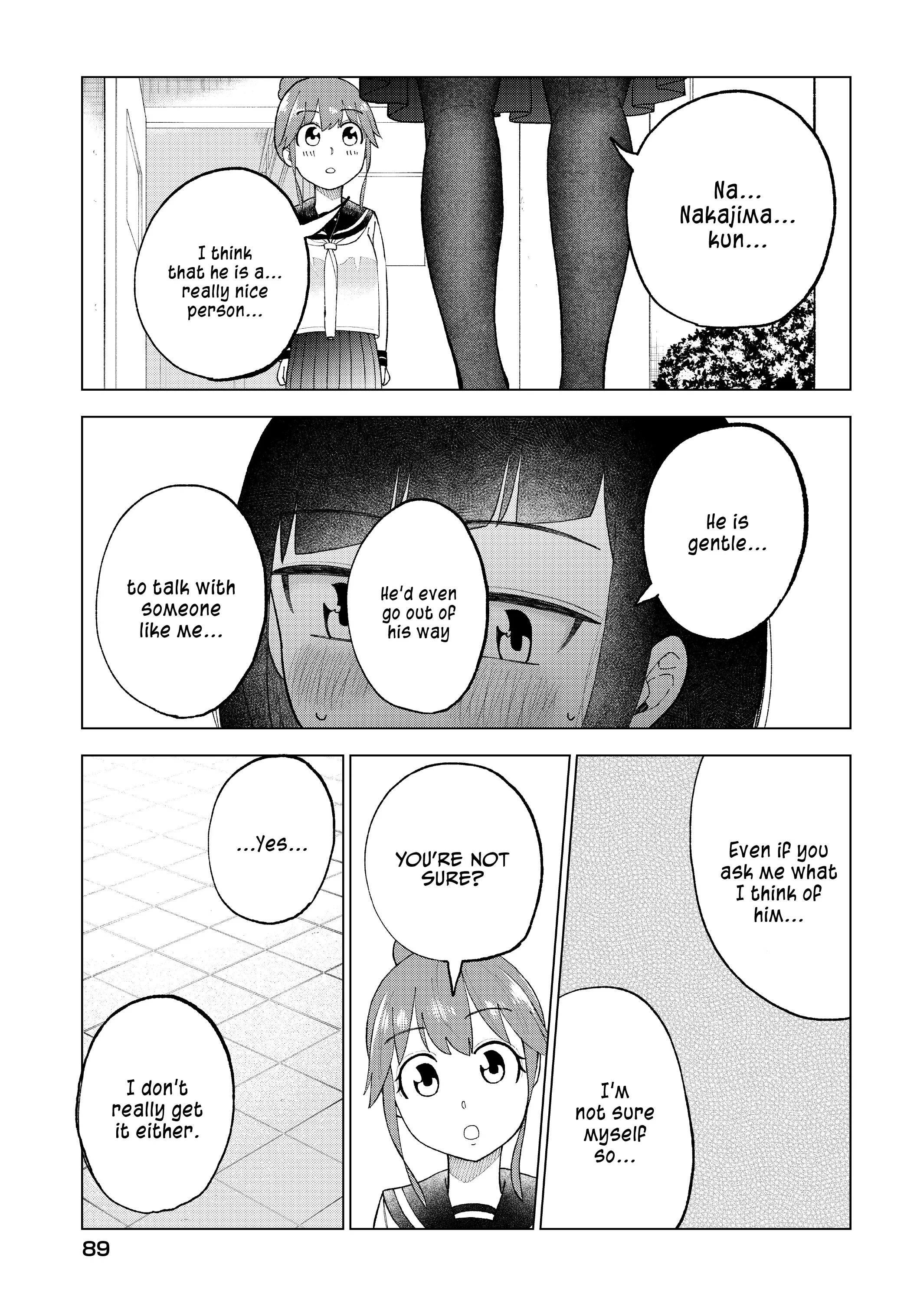 My Classmate Tanaka-San Is Super Scary - 37 page 4