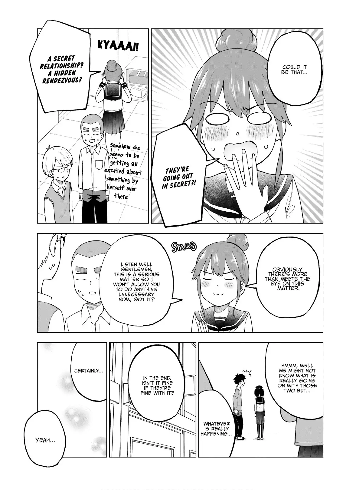 My Classmate Tanaka-San Is Super Scary - 38 page 4